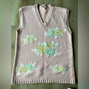 Vintage vest women’s medium J.G. Hook cotton medium oversized y2k